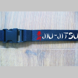 Jiu Jitsu textilná šnúrka na krk ( kľúče ) materiál 100% polyester